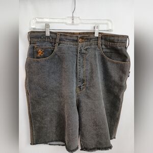 BRAXTON Stretch Jeans Burmuda Shorts with Logo (#1,428)‎